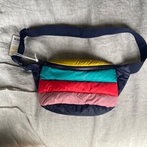 Marine layer puffer fanny pack